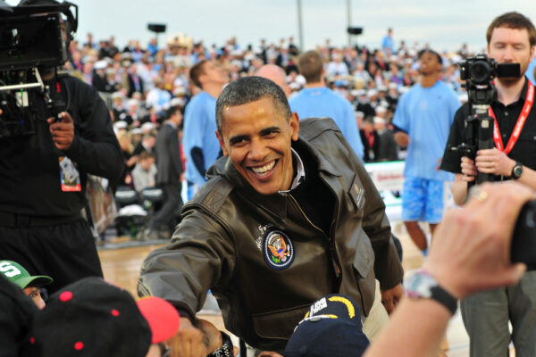 Obama Surprises Crowd at USA Basketball's 50th Anniversary Celebration